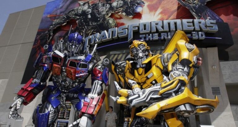 Transformers The Ride 3D Universal Studios Hollywood