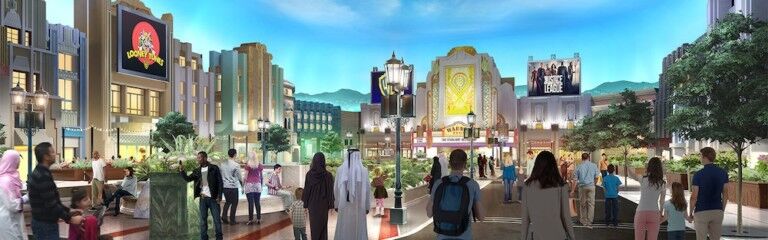 Warner Bros World Abu Dhabi Plaza. Miral.