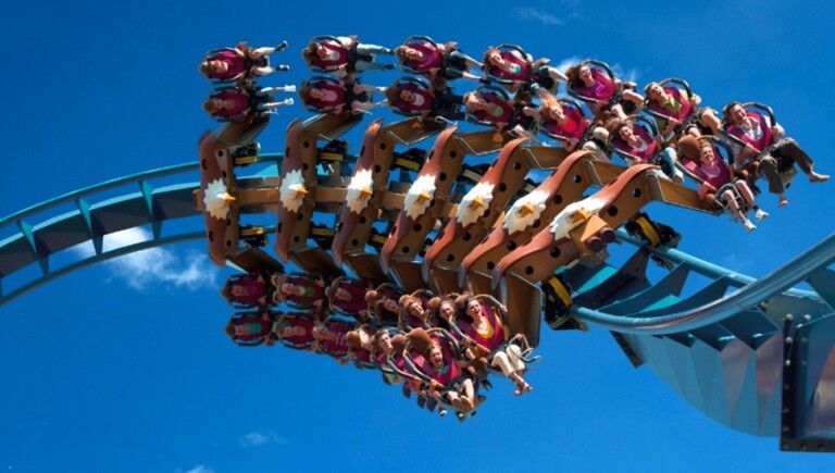 Toverland wing coaster