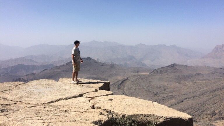 mountains in oman
