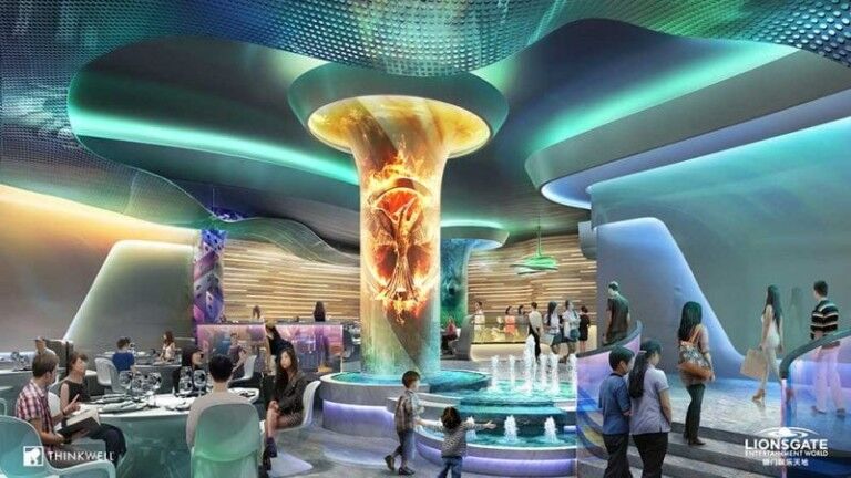 Lai Sun's Novotown Lionsgate entertainment zone by Thinkwell