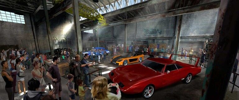 Universal Orlando fast & furious ride