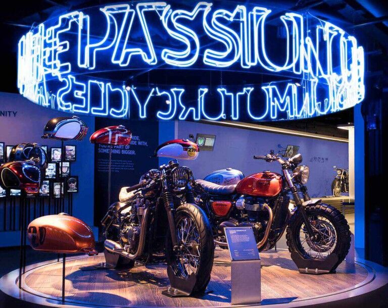 Sysco Productions delivers brand new Triumph Factory Visitor Experience