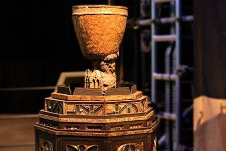 Goblet of Fire at the Making of Harry Potter at Warner Bros Studio Tour London.