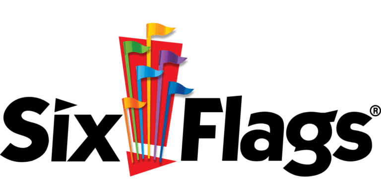 Six Flags entertainment logo