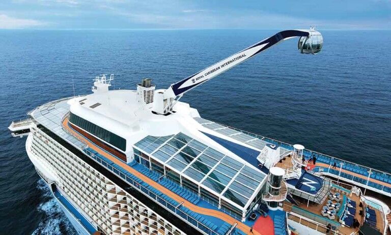 OpenAire award winning designer of retractable roof for Royal Caribbean cruise liners