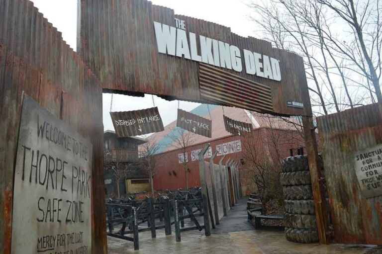 Scruffy Dog provides turnkey theming for Thorpe Park's The Walking Dead: The Ride