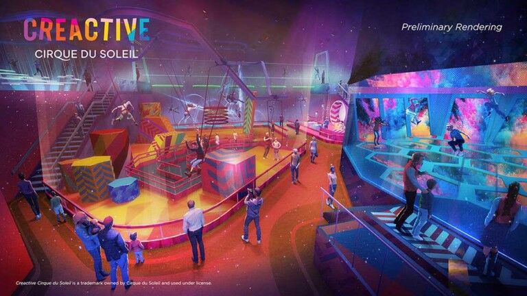Creactive Cirque du Soleil FEC family entertainment center