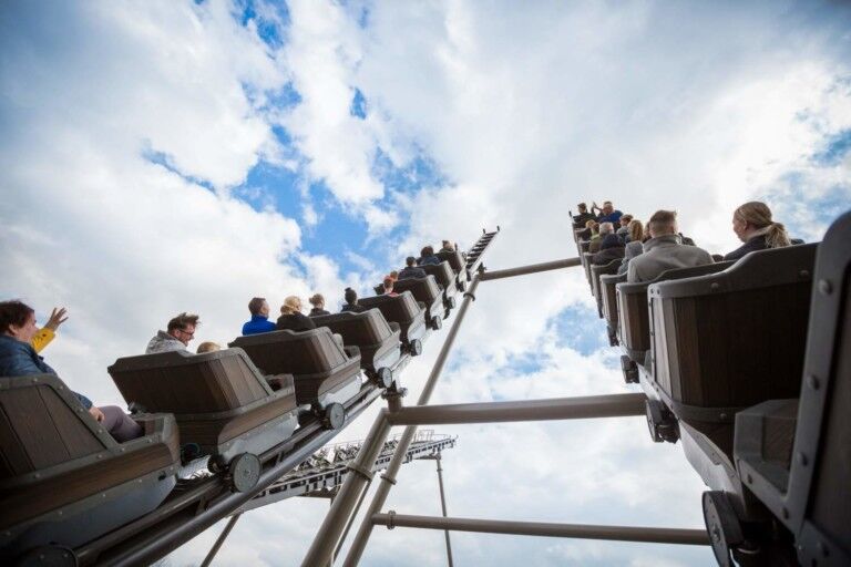 vekoma family boomerang racer coaster