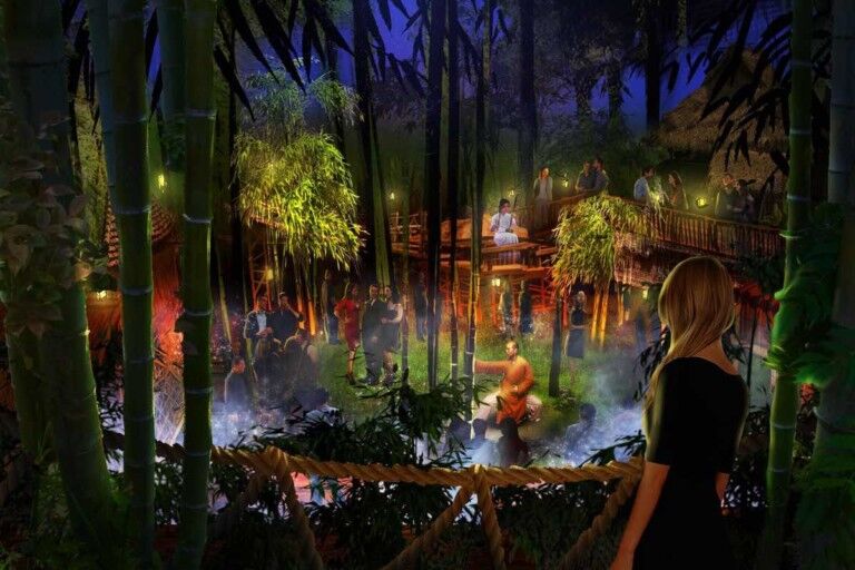 kind heaven las vegas experience park concept.