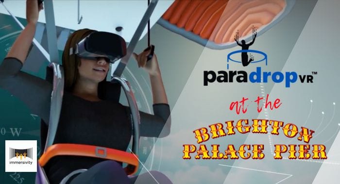 paradrop vr paragliding experience