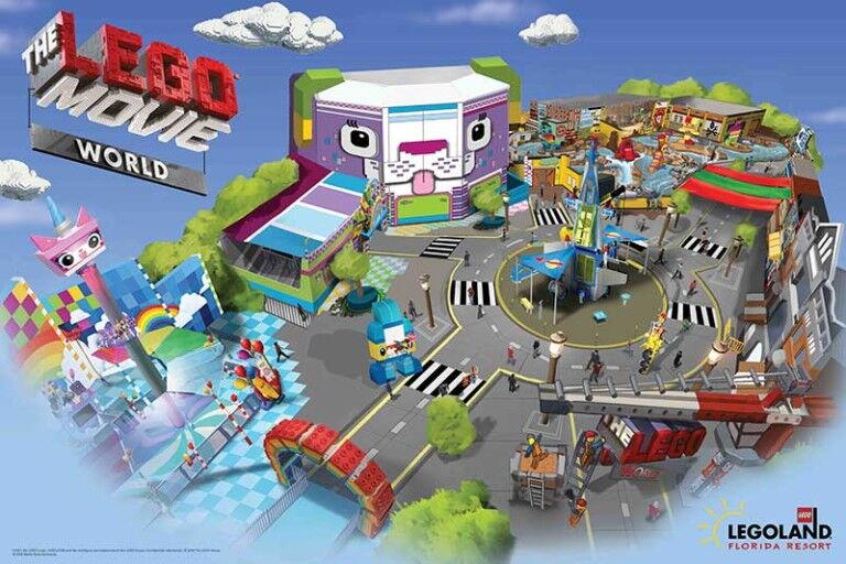 THE LEGO MOVIE WORLD LEGOLAND Florida