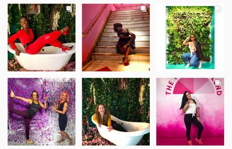rosewinemansion Pop-up attractions instagrammable.