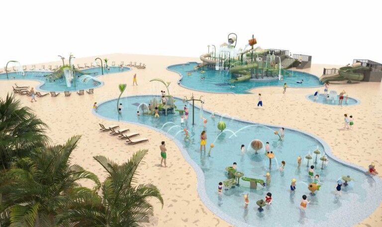 vortex aqua park, melia circle resort punta cana