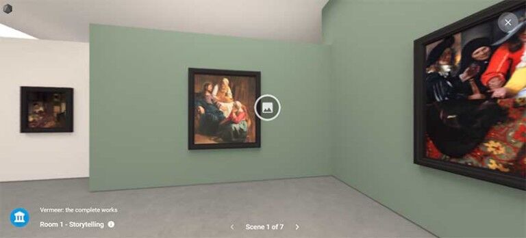 AR museum Google