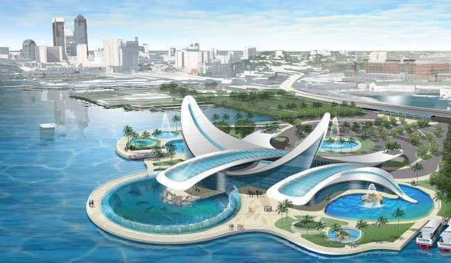 First Coast Aquarium concept for Jacksonville from AquaJax