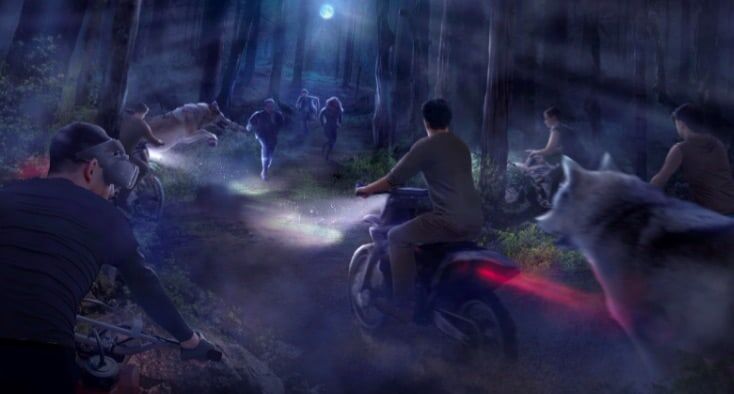 CAVU thinkwell framestore lionsgate twilight saga ride