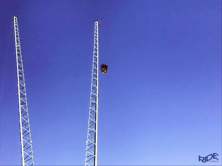 sky sled six flags magic mountain