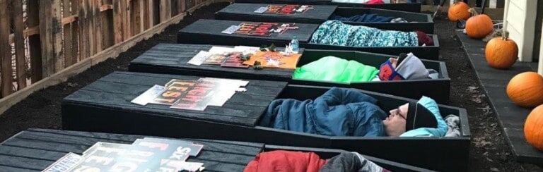 Six Flags Coffin Challenge