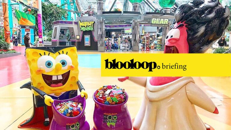 attractions news blooloop briefing nickelodeon booniverse halloween mall of america