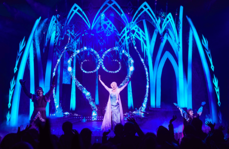 disneyland paris frozen musical invitation
