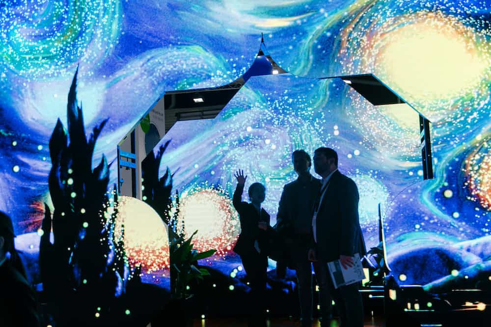 ISE 2019 display
