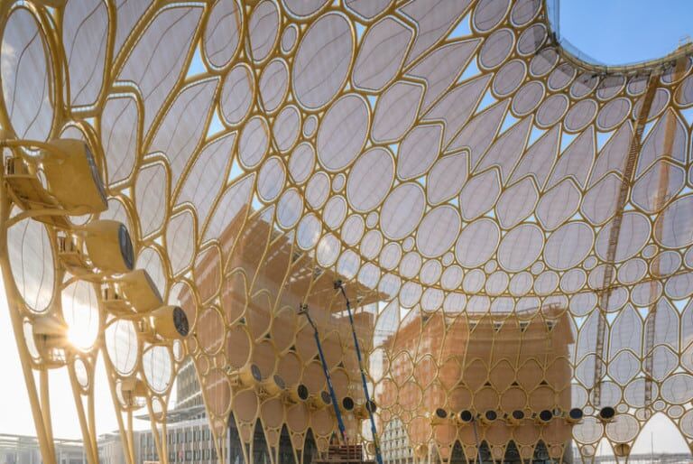 Al Wasl Plaza at Expo 2020 Dubai which is now postponed to 2021