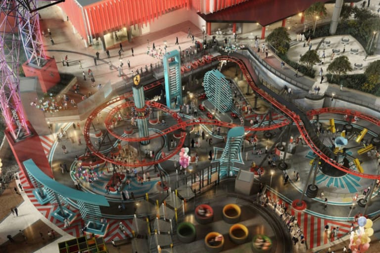 ferrari world abu dhabi family zone