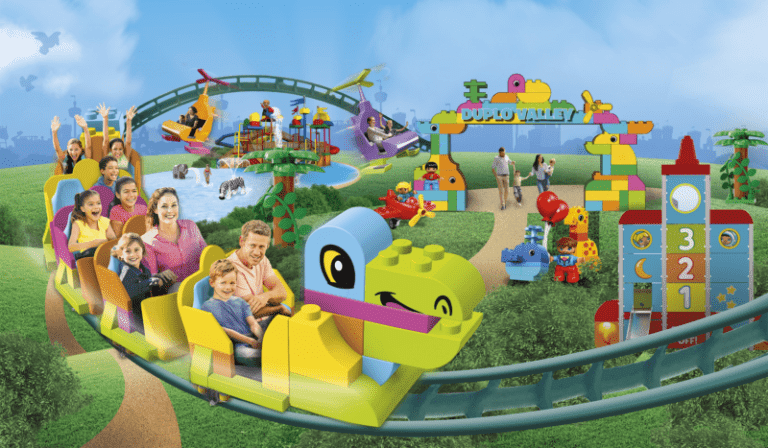 legoland windsor duplo valley dino coaster