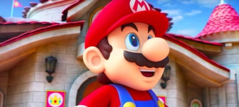 Mario from Super Nintendo World