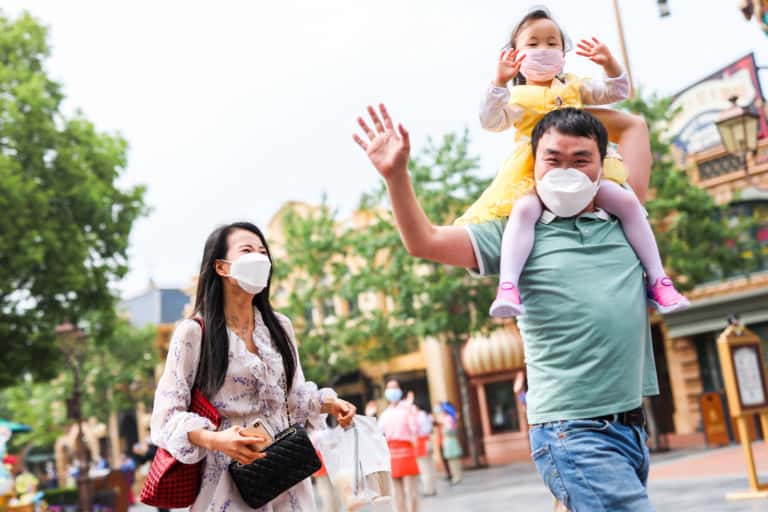shanghai disney reopening Eddie Sotto masks