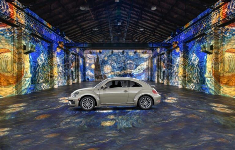 Immersive van Gogh Exhibit drive-through