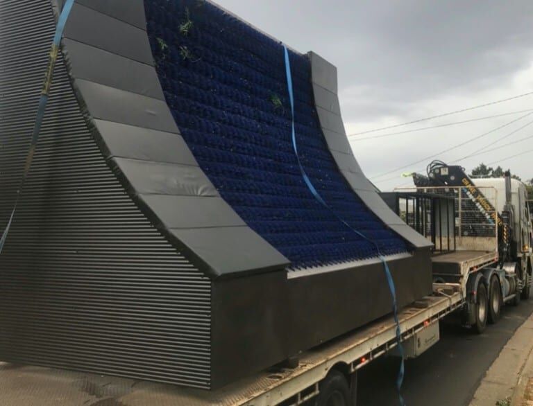 BrushBoarding installation Extreme Sports Zone Ltd