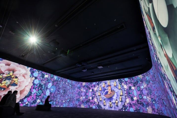 National Museum Korea Christie immersive gallery