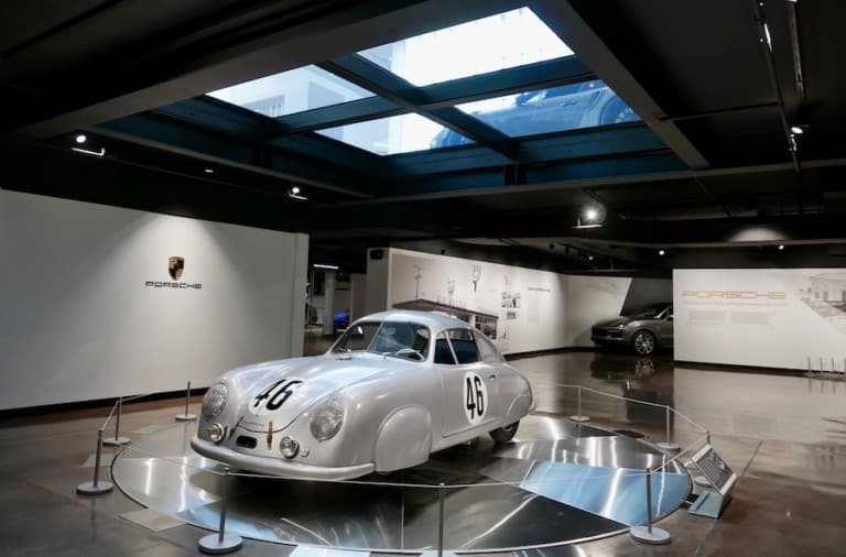 Porsche under glass Sotto Studios