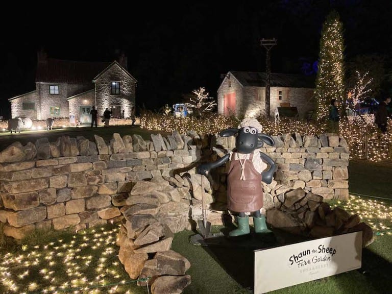 Shaun the Sheep illuminations aardman