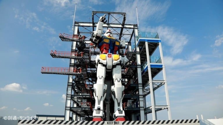 gundam robot japan