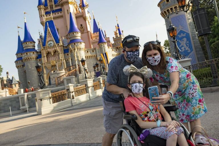 Magic Kingdom Park Reopening masks