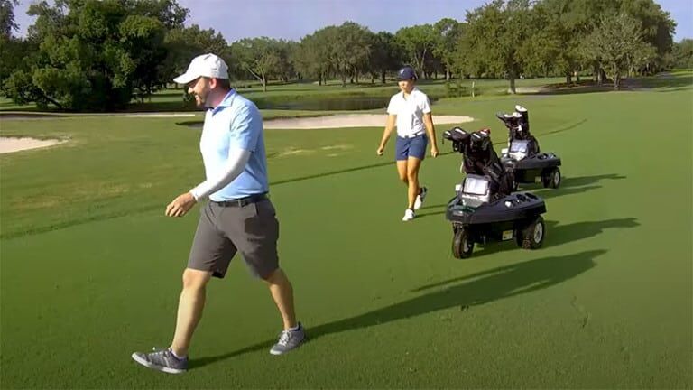 Disney robot golf carts