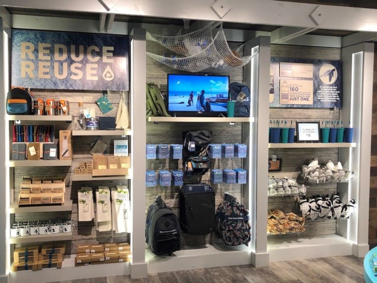 great-cause-clean-oceans-florida-aquarium-store retail trends 2021