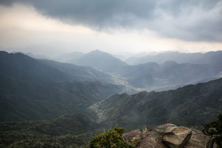 saudi arabia mountain destination asir region PIF