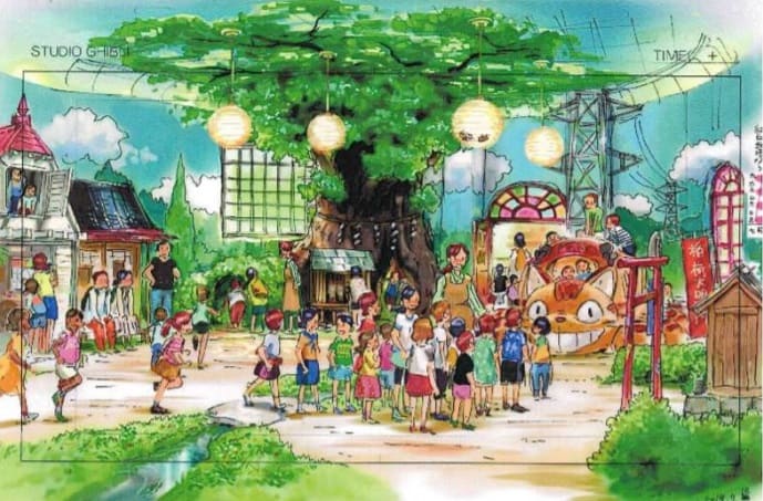 studio ghibli park totoro playground