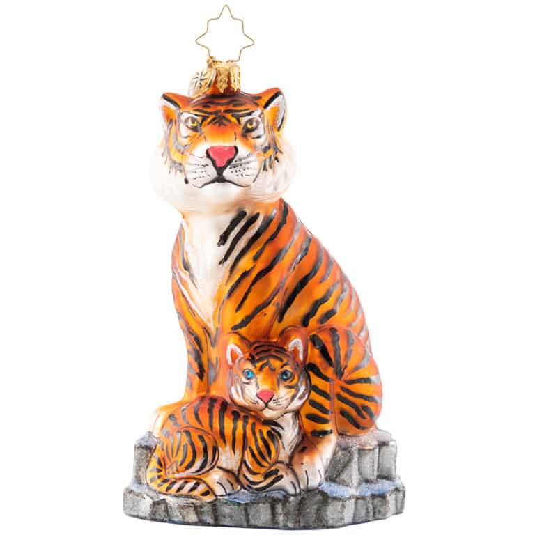 Radko WTA Tiger Ornament AZA