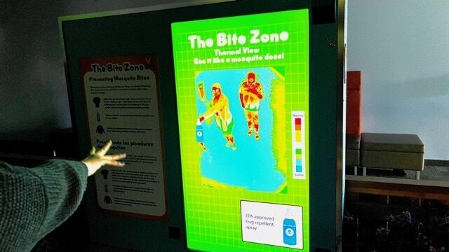 Mad Systems mosquito exhibit