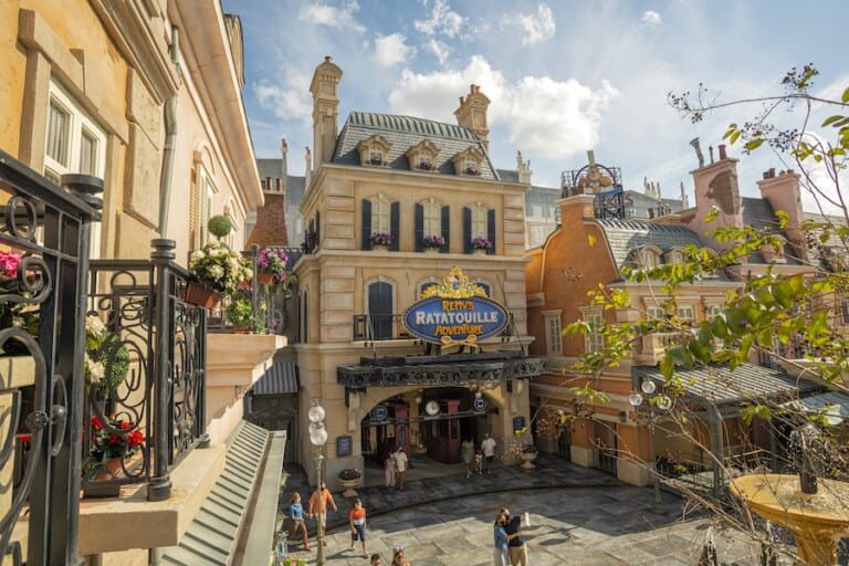 disney epcot remys ratatouille adventure france pavilion