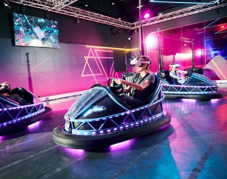 SPREE VR bumper cars