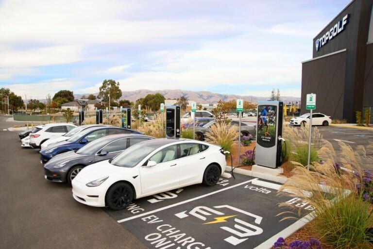 topgolf charging stations electric vehicle