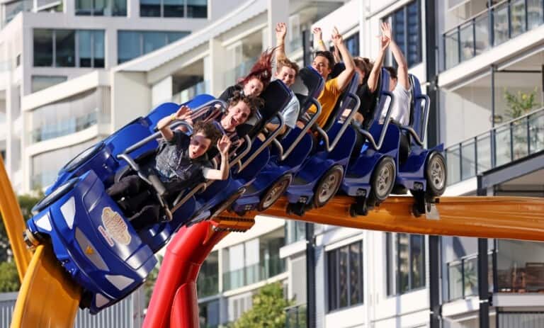 Intamin Big Dipper Luna Park Train