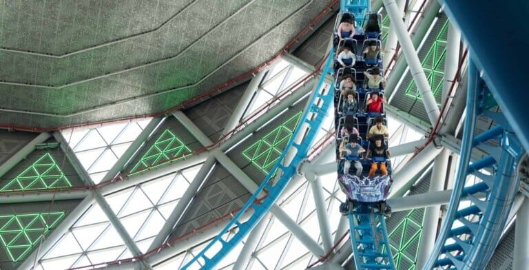Intamin Storm Coaster Dubai Hills Mall