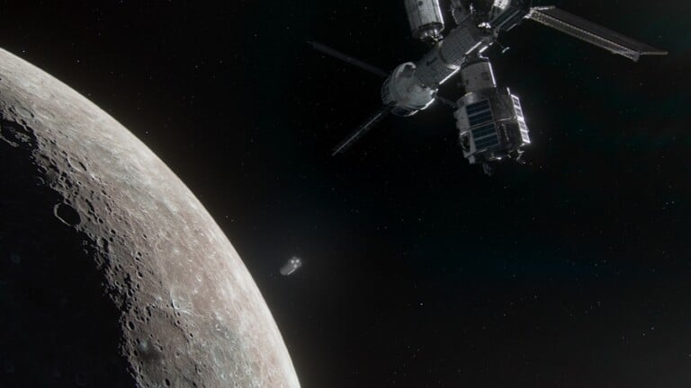 Moonraker VFX Moon Satelite Imagery